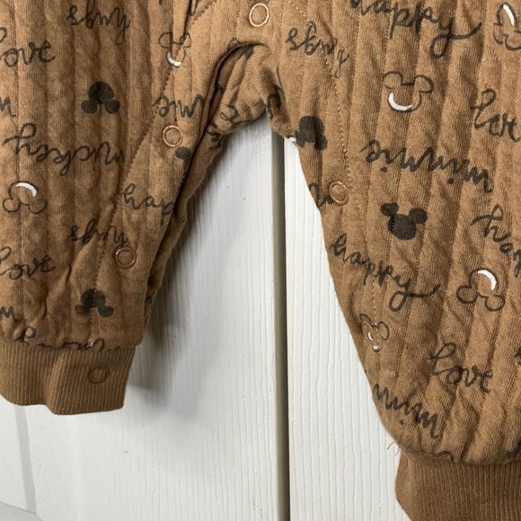 Disney Baby Mickey Mouse Quilted Overall 2 Piece Set Various Sizes - Picture 8 of 11